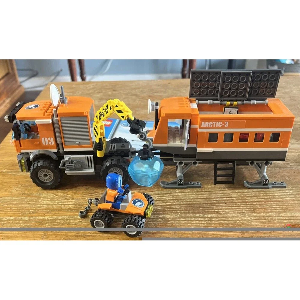 Lego City Arctic Outpost 60035 Built Incomplete Set Vehicles Polar Tractor